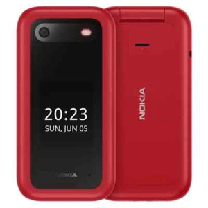 GENUINE Nokia 2660 Flip 4G Unlocked Dual Sim 4G version BIG BUTTONS All Colours - Afbeelding 1 van 9