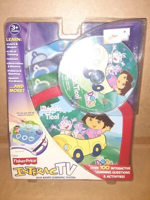 Fisher Price InteracTV Dora The Explorer DVD Learning System (New)(2003) - Image 1 of 4
