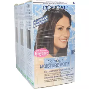 3x L'Oréal ColorSpa Moisture Actif Espresso Dark Brown (3 Pack) Discontinued! - Picture 1 of 8