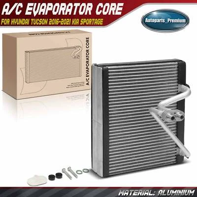 1 алюминиевый сердечник испарителя кондиционера для Hyundai Tucson 2016-2021 Kia Sportage 17-22 - Изображение 1 из 4