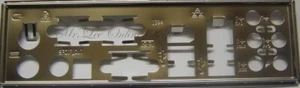 ASUS I/O IO SHIELD BLENDE BRACKET  P4P800-E DELUXE - Afbeelding 1 van 1