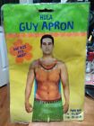 Men's Hula Guy Plastic Novelty Apron -one Size