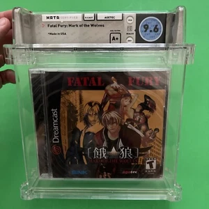 Fatal Fury Mark of the Wolves Sega Dreamcast Graded WATA 9.6 A+ sealed - Picture 1 of 2