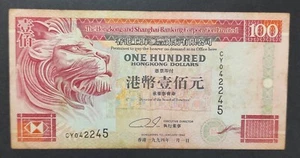 1994 Hong Kong Pick-203a 100 Dollar Bill - Picture 1 of 2