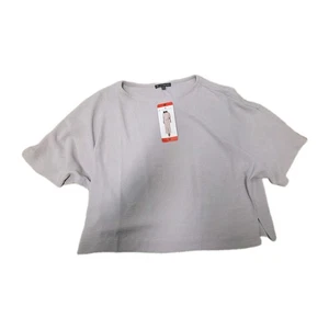 Adrianna Papell Womens Top Gray Medium - Picture 1 of 2