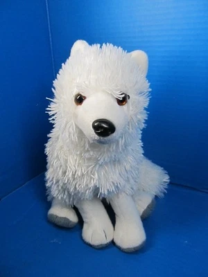 Wild Republic 12 дюймов белый волк арктическая лиса плюшевая мягкая игрушка реалистичная - Изображение 1 из 4