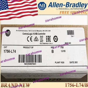 1PC Brand New AB 1756-L74/B ControlLogix 16MB Controller 1756L74 SerB Free Ship - Picture 1 of 8
