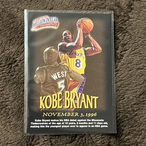 1997-98 Fleer Kobe Bryant Million Dollar Moments #31 Lakers NM Free Shipping - Picture 1 of 6