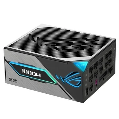 Asus 1000W Rog Thor Platinum Iii Psu Atx 3.1 Fully Modular 80+ Platinum Rgb Ligh - Image 1 of 2