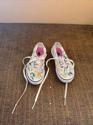 Vans Authentic Limited Edition Disney Princess Sneakers TB4R Youth Size 11.5 - Image 1 of 4