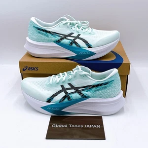 ASICS Running Shoes MAGIC SPEED 4 1011B875.401 Soothing Sea / Black Men's Size - Picture 1 of 24