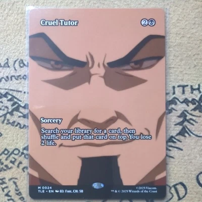 Cruel Tutor (Borderless) Regular - Avatar (TLA) Eternal-Legal MTG NM Magic  - Image 1 of 2