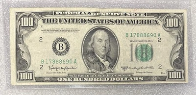 1950 New York $100 Note BL3 - Image 1 of 2