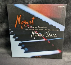 Mozart The Piano Sonatas Mitsuko Uchida 5 CD Set Philips - Picture 1 of 12
