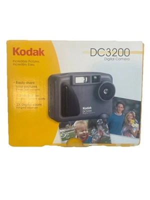 Kodak DC3200 digital camera 1.0 megapixel 2x digital zoom easy share used once - Image 1 of 3