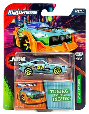 1:64 Nissan Z -- Light Blue -- Majorette: JDM Legends Tune Ups - image 1 of 2