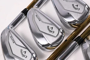 Callaway Elyte X Irons / 6-PW+AW+SW / Senior Flex UST Attas Speed Series 50 - Picture 1 of 7