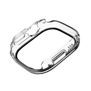 PC+Tempered Glass Case Cover Screen Protector For iWatch Series 8 Ultra 49MM - Photo 1 sur 14