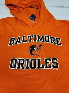 New MLB Baltimore Orioles Cartoon Bird Men's Fanatics Hoodie Sweatshirt 3XL - Picture 1 of 8