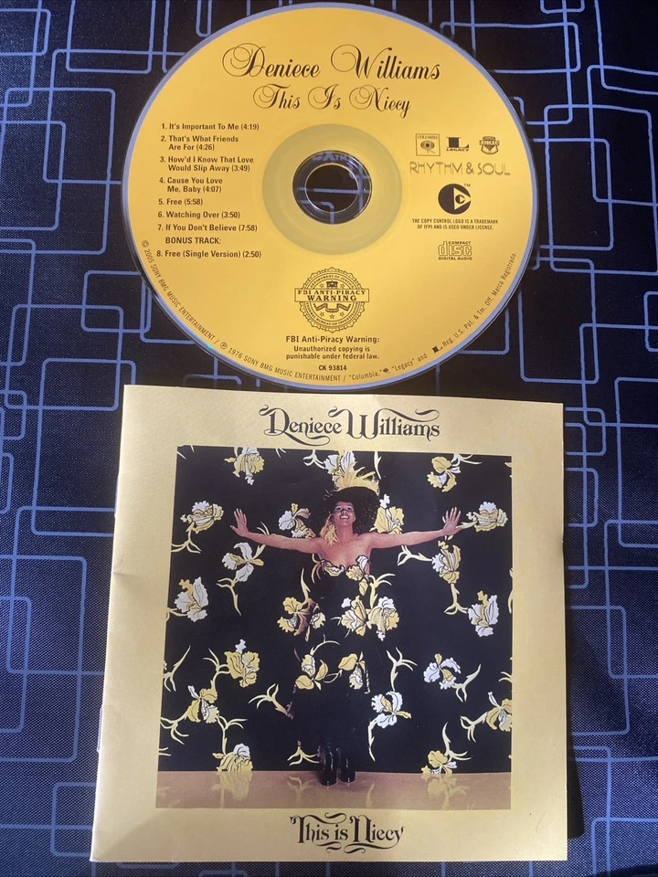 This Is Niecy by Deniece Williams (CD, Jul-2005, Legacy) Foto 1 de 1