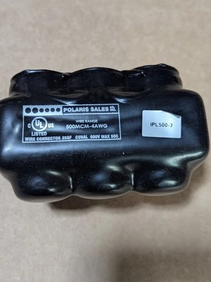 Polaris Sales IPl500-3 Wire Connector 500mcm-4awg - Image 1 of 2