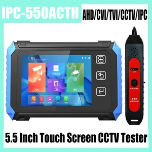Probador de cámara IP WIFI de 5,5 pulgadas Probador de CCTV HDMI CVI TVI AHD Probador de monitor - Imagen 1 de 6
