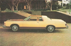 1977 Mercury Marquis Brougham Postcard Dealer Penoyer Central Square, NY  K10 - Picture 1 of 2