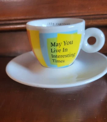 Illy Art Collection 2019 Biennale Espresso Tasse Café + Soucoupe Neuf  - Photo 1/4