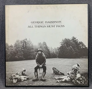 George Harrison All Things Must Pass 3xLP Album Box Very Good Plus VTG Poster - Picture 1 of 22