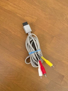 Nintendo Wii Wii U Wii Mini - Cavo video RCA originale AV - Cavo di collegamento TV - Foto 1 di 2