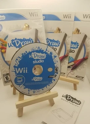 Udraw Studio Video Game + Game Tablet Accessory - (Nintendo Wii, 2010) - Image 1 of 4