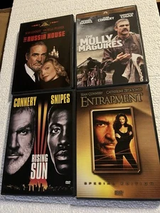 Sean Connery DVD a lot 8 KNight Son Cause Rock Medicine Russia Molly entrapment - Picture 1 of 2