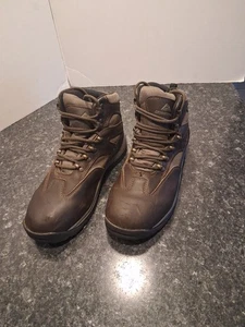 Ozark Trail Mens Hiking Boots Waterproof Brown Manmade + Leather Uppers  Sz 7.5 - Picture 1 of 8
