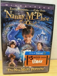 NANNY MCPHEE DVD WIDESCREEN 2005 EMMA THOMPSON NEW AND SEALED! - Picture 1 of 2