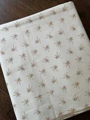 MODA Sentiments 3 Sisters - Cream Birds Tonal 2 1/2 Yards- Christmas Holiday VTG - Image 1 of 4