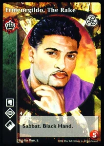Ermenegildo, The Rake [Third set] - VTES card - Imagen 1 de 2