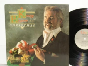 KENNY ROGERS Christmas Record LP Vinyl Plays Well PS 1981 Liberty Kentucky - Imagen 1 de 1