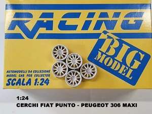 1/24 Set cerchi Rim set Wheel Fiat Punto 306 Maxi - Foto 1 di 1