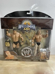 JAKKS WWF ROAD TO WRESTLEMANIA RANDY ORTON SHAWN MICHAELS WRESTLING FIGURE WWE - Picture 1 of 6