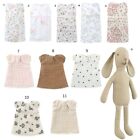 Hand Sewing Doll Floral Dress Stuffed for Rabbit Collections