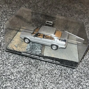 James Bond 007 Diecast 1/43 scale Eaglemoss Maserati Biturbo 425 Licence to Kill - Picture 1 of 6