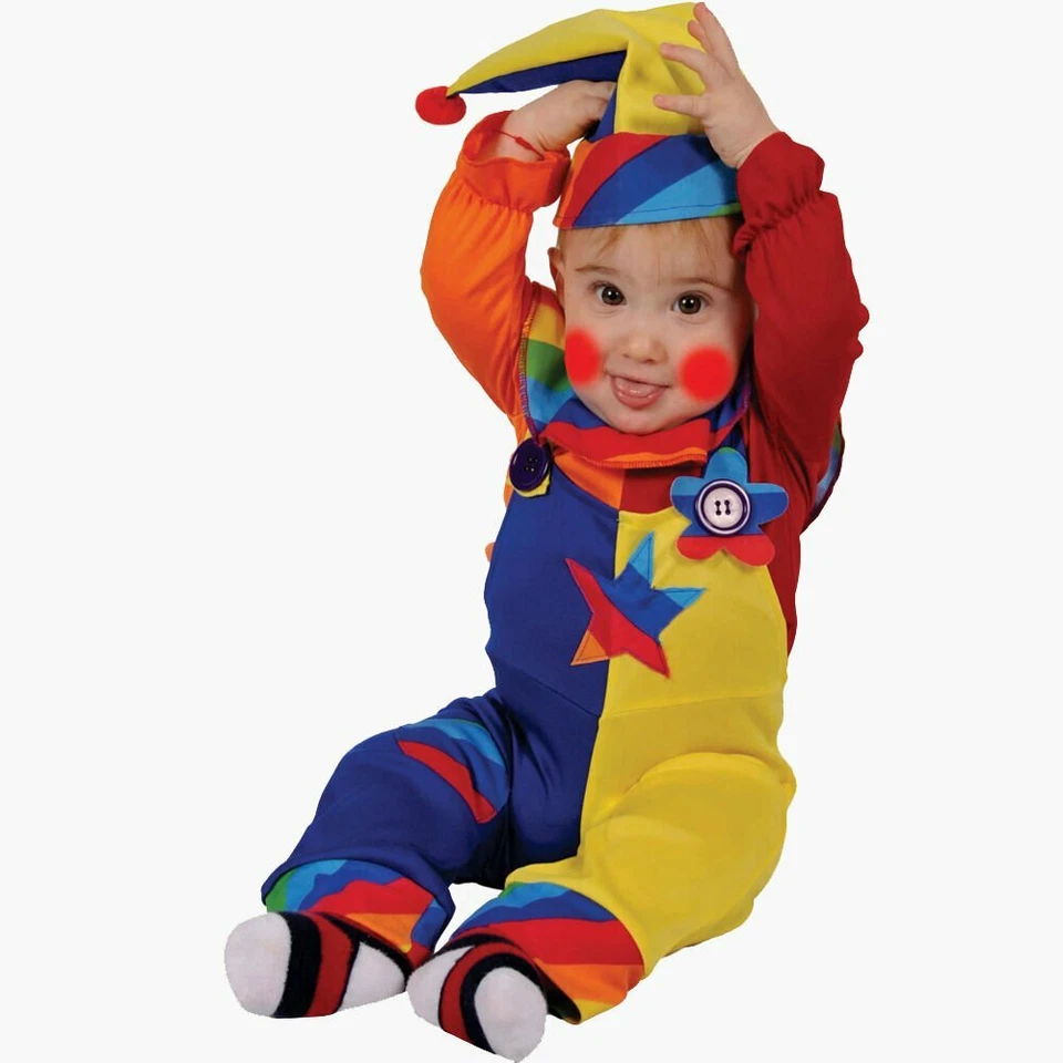 Sweet Cutie Clown Colorful Costume By Dress Up America - Image 1 of 1