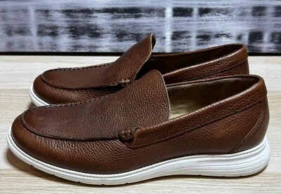 Mocasines Stafford Albert Ortholite para hombre coñac talla 10,5 Foto 1 de 4