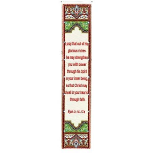 "Marcador de libro de iconos de tapiz ""I Pray That" - Imagen 1 de 1