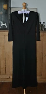 New Zara Ttafalook Black Jersey Stylish Trendy Jumpsuit Playsuit Size S - Picture 1 of 9