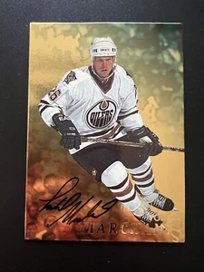 1998-99 ITG Be A Player Gold Auto Todd Marchant #55 Auto - Picture 1 of 2