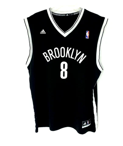 Brooklyn Nets NBA Basketball Adidas Large Jersey Deron Williams #8 Cover