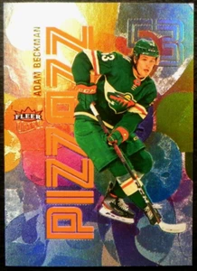 2021-22 21/22 Fleer Ultra Pizzazz PZ-21 Adam Beckman Minnesota Wild ROOKIE - Picture 1 of 2