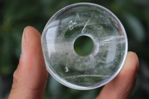 43g Cuarzo Cristal Paz Hebilla Transparencia Natural Cuarzo Cristal Curativo 1 - Imagen 1 de 14