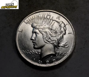 1923-D VAM Peace Dollar * Gem BU * 90% Silver * Die Crack * XPD707 - Picture 1 of 2